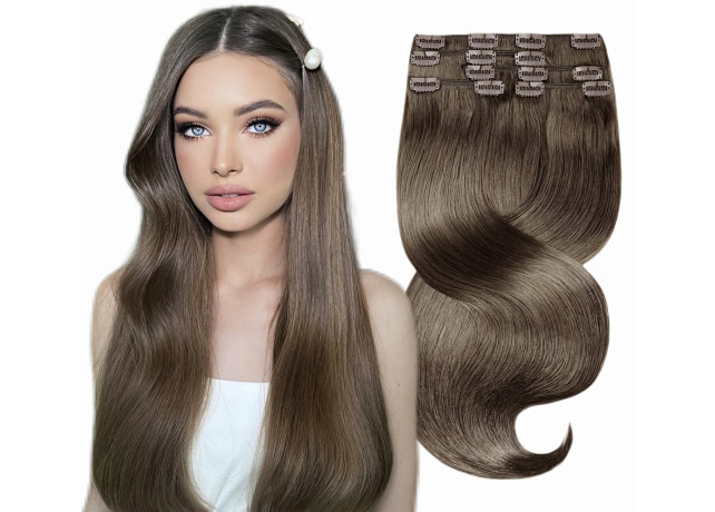 Clip On DeLuxe Drept Black Collection #7L